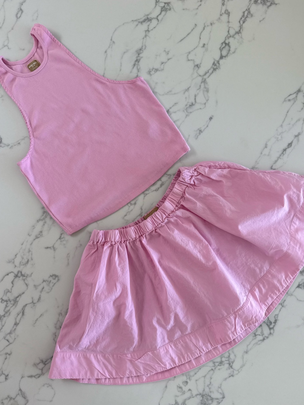 Free People Free-est Tank & Mini Skirt Milani SET - Sweet Lilac - Size XS